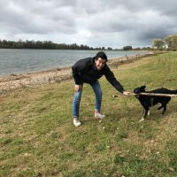 Hondenoppas Weurt: Jeroen en Noah